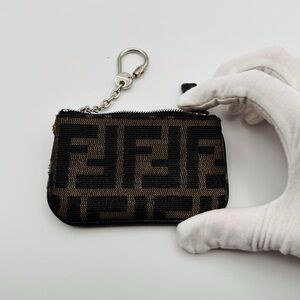 Fendi Zucca Chain Wallet